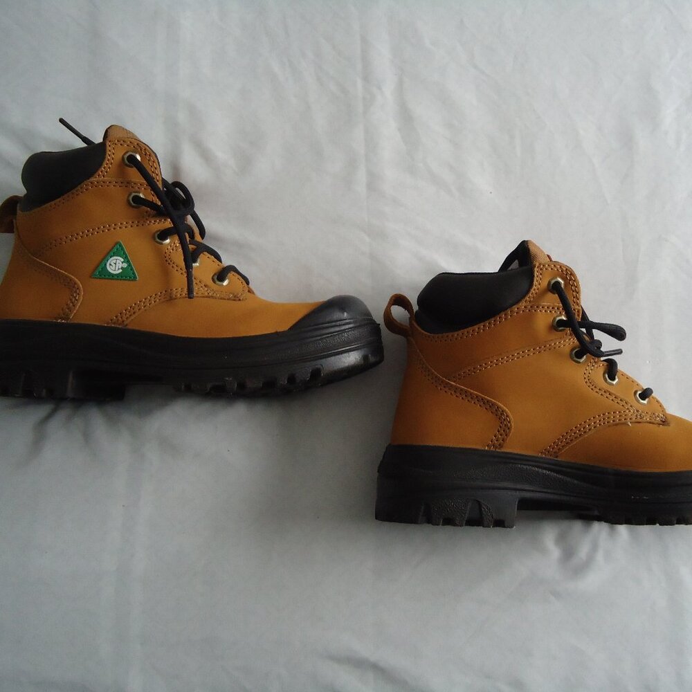 Aggressor Brand Steel Toe Womans Work Boots